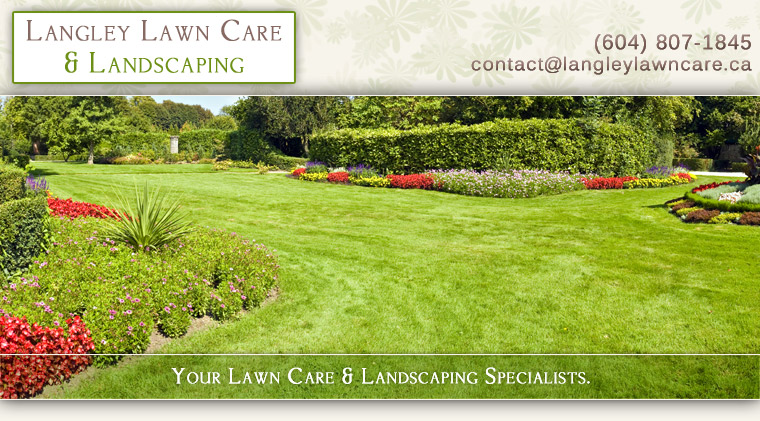 Professional lawn & garden care, tree maintenance, rubbish removal, pressure washing  & landscaping services for Langley, Walnut Grove, Fort Langley, Cloverdale and Aldergrove.
